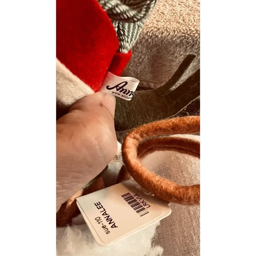 Annalee Christmas Mouse in Stocking 10